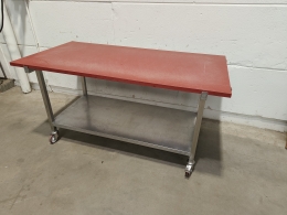 PE-Table mobile - 181x91x89 cm 